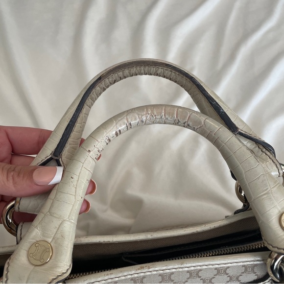 Beautiful monogram vintage Celine shoulder bag - Picture 13 of 16